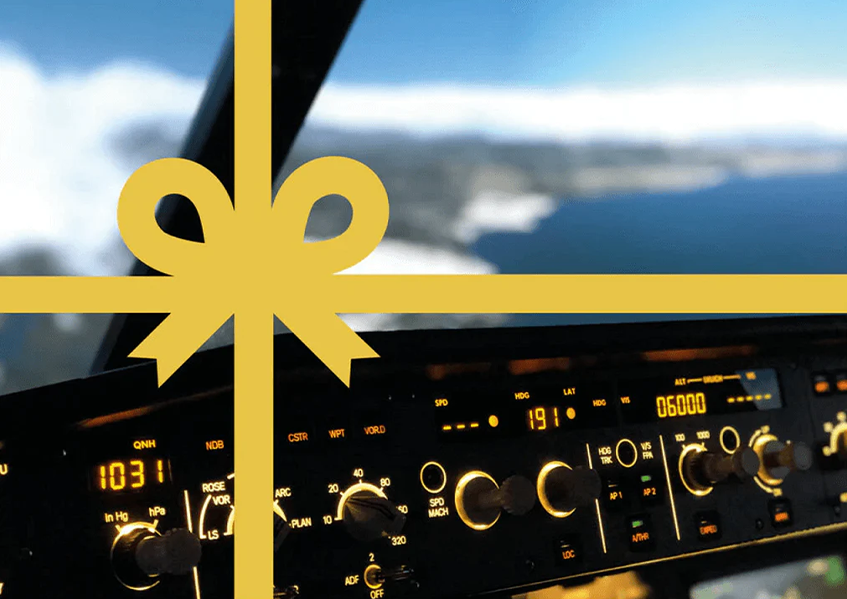 Unsere Flugsimulator Geschenk Gutscheine